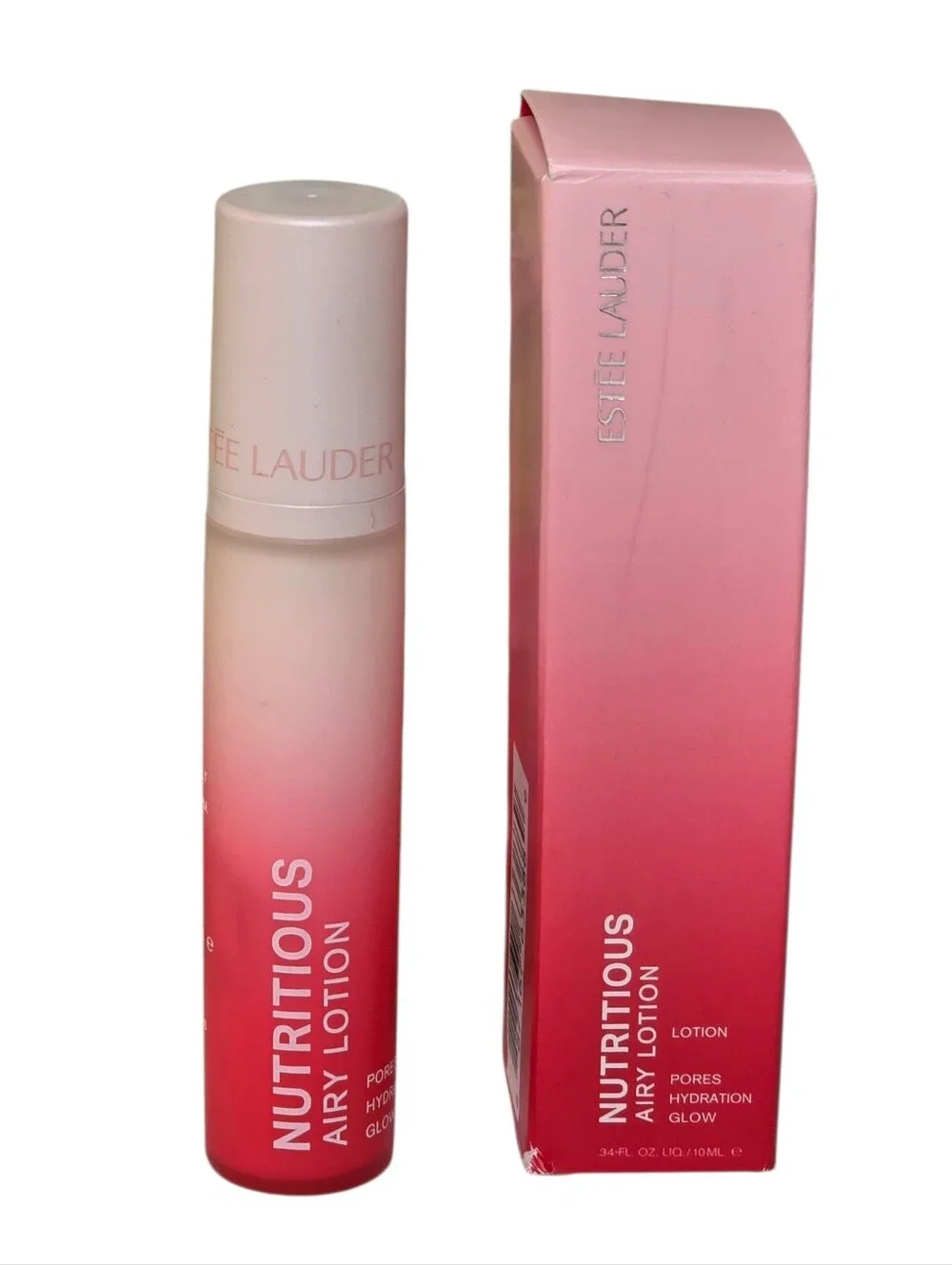 Estee Lauder Limited Edition Cosmetic Bag & Nutritous Airy Lotion Skincare Set - Picture 2 of 7